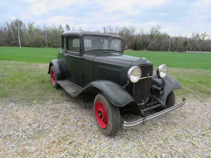 1932 Ford Five-window Coupe — $64,310