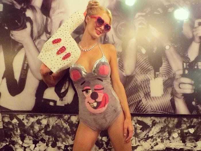 Paris Hilton took on Miley Cyrus in 2013.