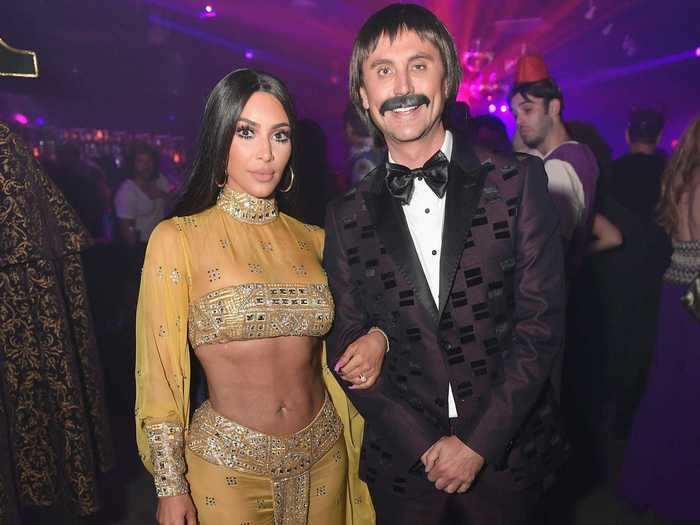 Kim Kardashian West and pal Jonathan Cheban also took inspiration from Cher and Sonny, respectively.