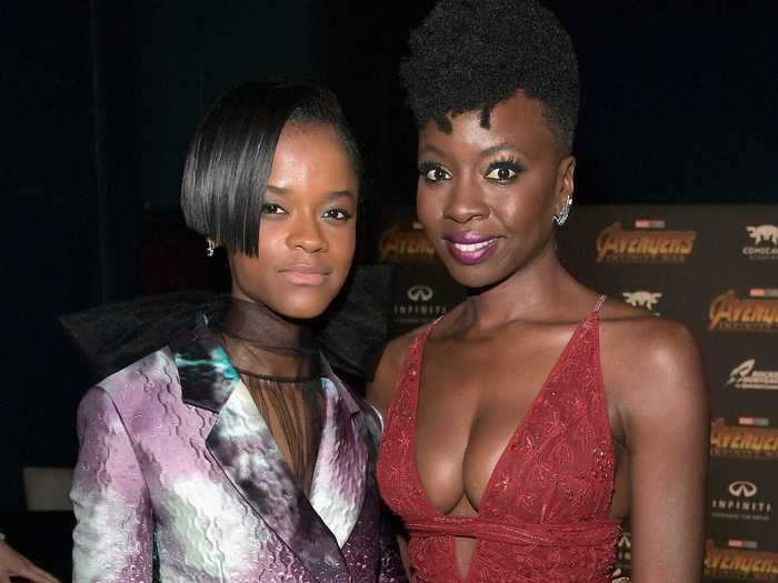 Long before "Black Panther," she was in a West End production of "Eclipsed," which was written by future costar Danai Gurira.