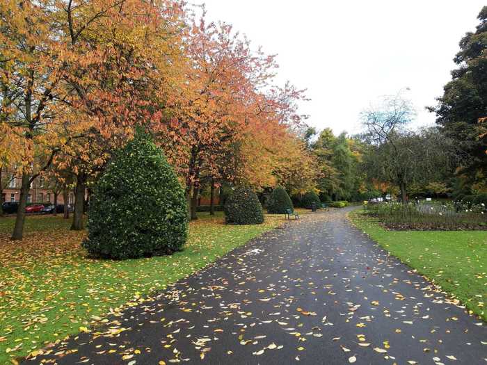 But like Duke Street, the park appeared reminiscent of a ghost town.