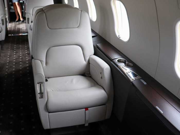 These aircraft also feature a "quiet cabin" package that further reduces noise levels in the cabin.
