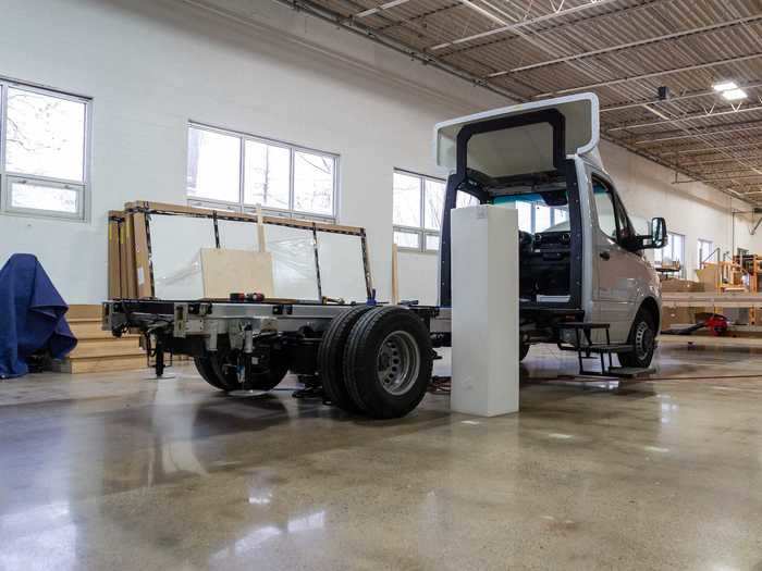 In order to prevent employee layoffs, Advanced RV started building its own cab chassis.