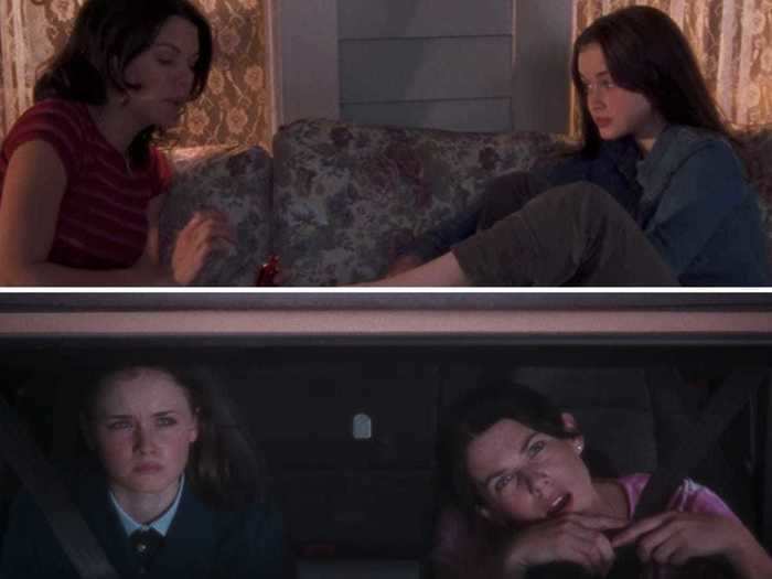 Several scenes from the second episode are part of the season-one opening credits.