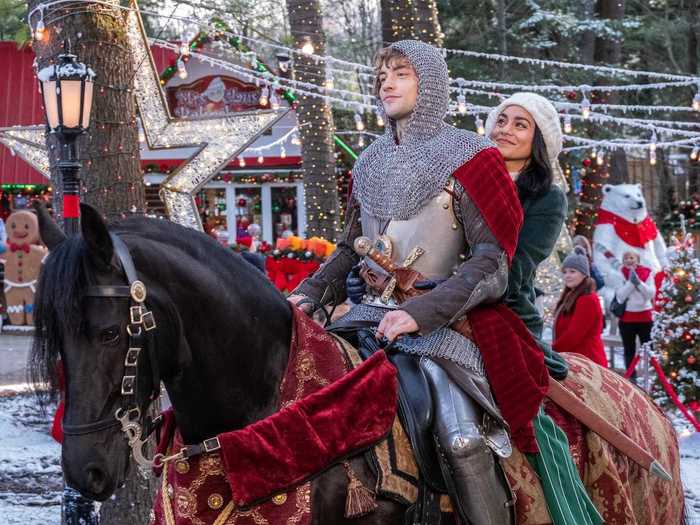 "The Knight Before Christmas" (2019) is a holiday romance with a fantasy twist.