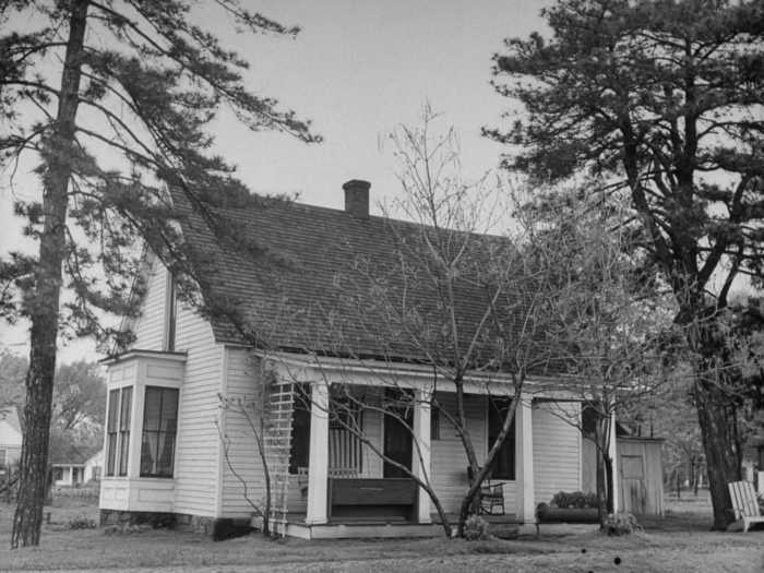 Harry S. Truman was born in this small house in Lamar, Missouri, in 1884.