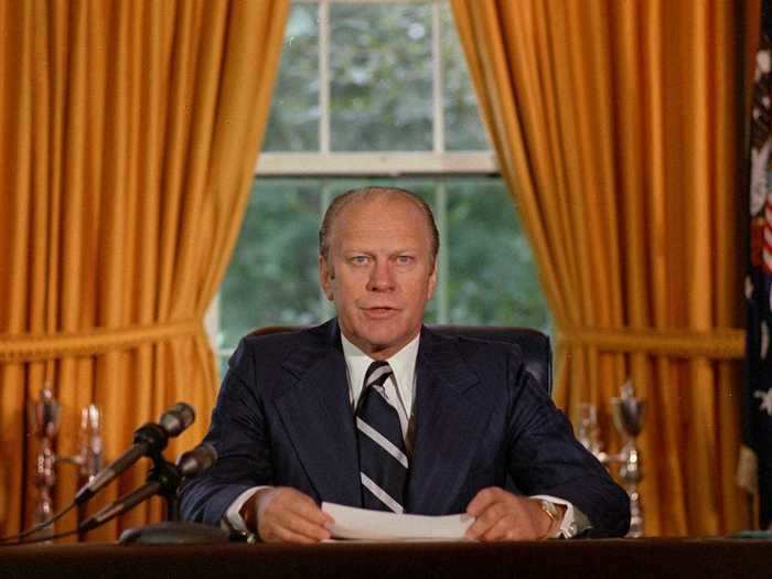 The first Eagle Scout to win the presidency was Gerald Ford.