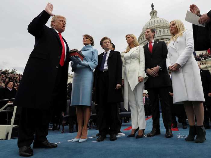 The most expensive presidential inauguration was Donald Trump