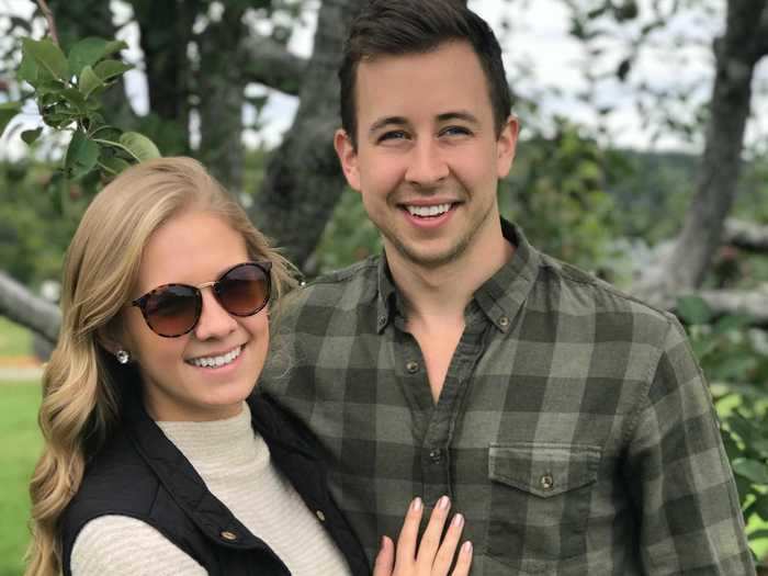 Samantha Viola and John Kleinhanz met online in 2018.