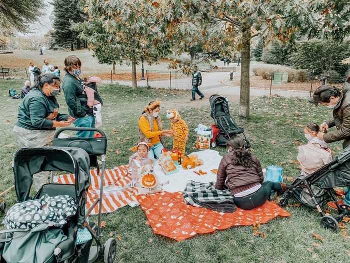 One parent told Insider that his pod of three families had a picnic, a piñata, and trick-or-treating for the kids. "Due to covid, we really didn