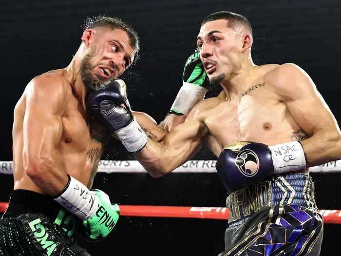 8: Teofimo Lopez — 16 wins (12 knockouts), unbeaten.