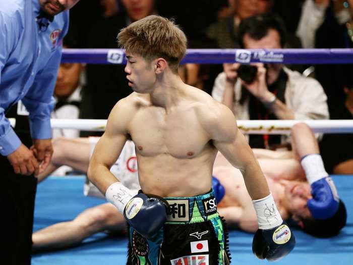 15: Kosei Tanaka — 15 wins (nine knockouts), unbeaten.