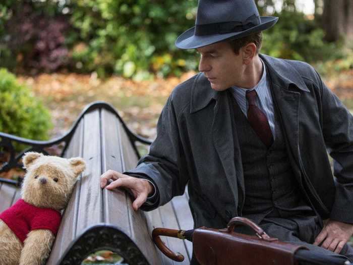 "Christopher Robin" (2018) is wholesome and thoughtful.