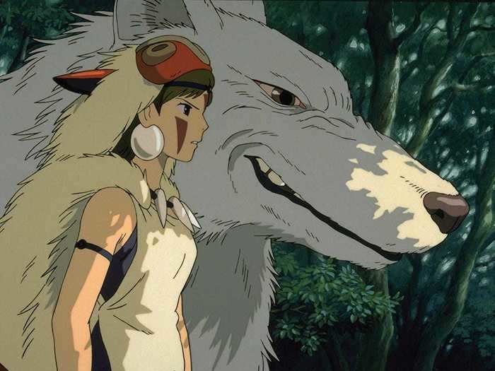 "Princess Mononoke" (1997) is a powerful film about nature and peace.