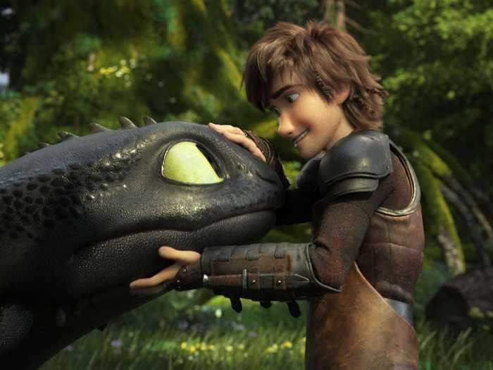 "How to Train Your Dragon" (2010) tells a creative and inspiring story.