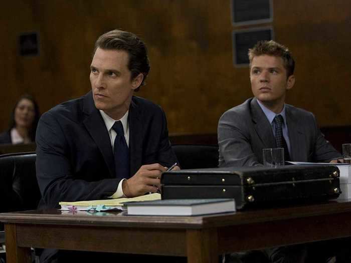 In "The Lincoln Lawyer" (2011), he played Mick Haller.