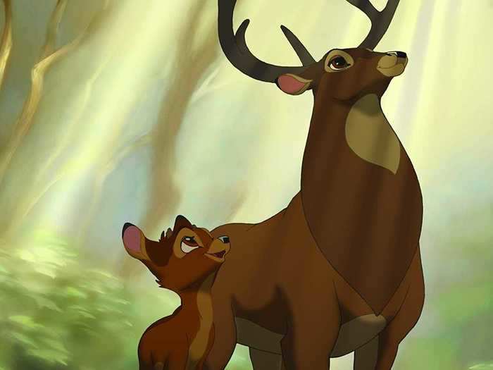 "Bambi II" (2006) reunited the titular deer with his dad.