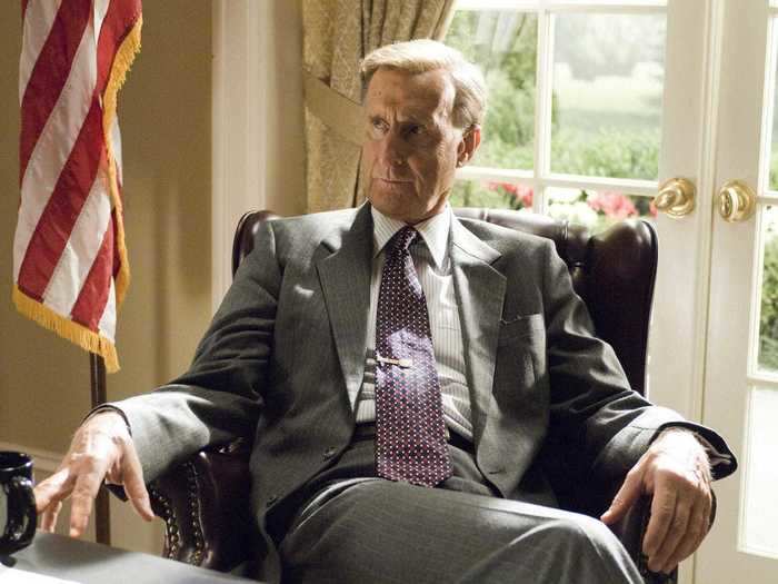 James Cromwell played the elder President Bush in the Oliver Stone biopic "W."