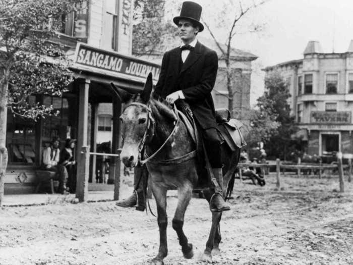 Henry Fonda also portrayed the 16th president in "Young Mr. Lincoln."