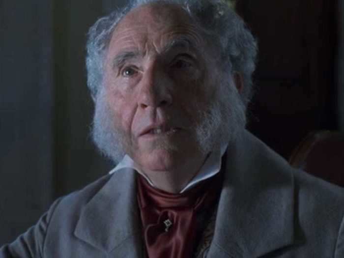 Martin Van Buren was also in "Amistad," played by Nigel Hawthorne.