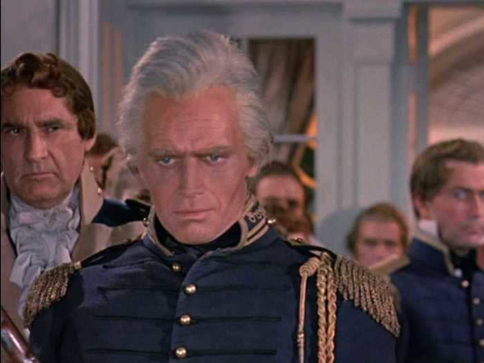 Charlton Heston played Andrew Jackson twice: In the 1953 biopic "The President