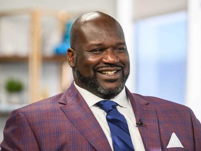 This is also basketball legend Shaquille O