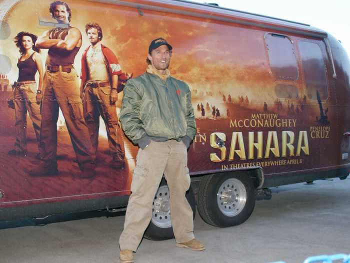 The actor loves Airstream trailers and has several parked in his backyard.