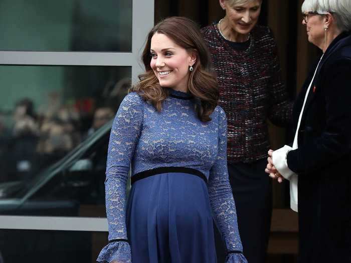 In 2018, Middleton wore another Séraphine dress while opening the new Place2Be headquarters in London.