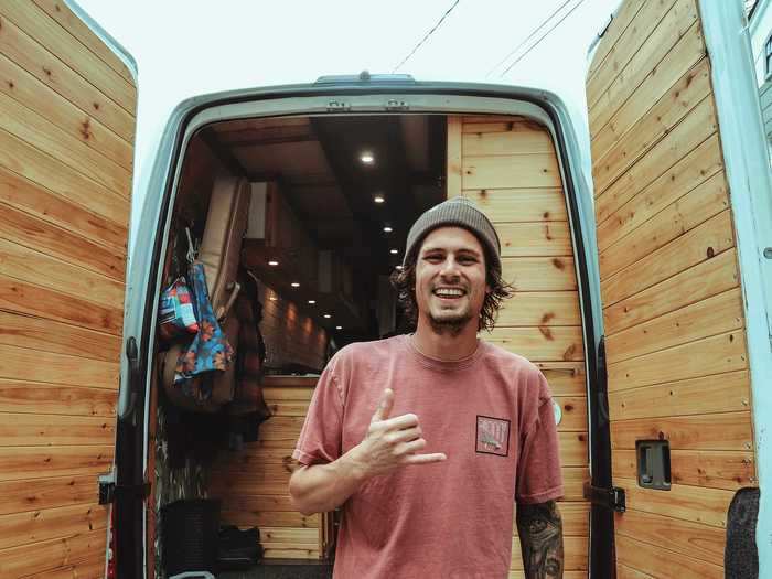 After a year on the road, Dennis is selling the van for $70,000 and has started his own business where he plans to flip and sell camper vans.