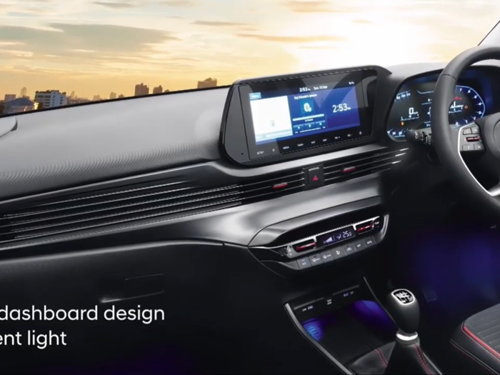 The Hyundai i20 comes with a 10.25-inch touchscreen, fully digital instrument cluster, ambient lighting, BlueLink connectivity suite, automatic AC, electric sunroof, etc. The company is offering the all-new i20 in Magna, Sportz, Asta and Asta (O) variants.