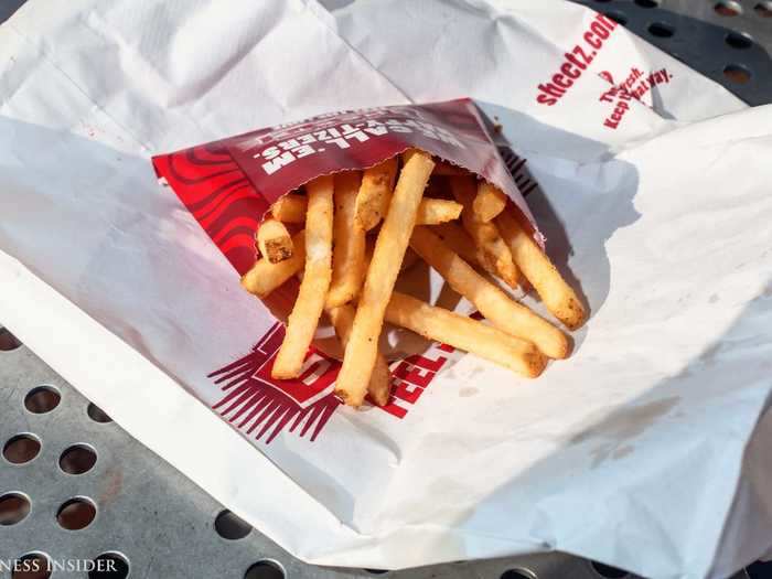 The fries, part of the $5 burger combo, are forgettable. The Boom Boom Sauce, however, elevated all it touched — save the blighted burger.