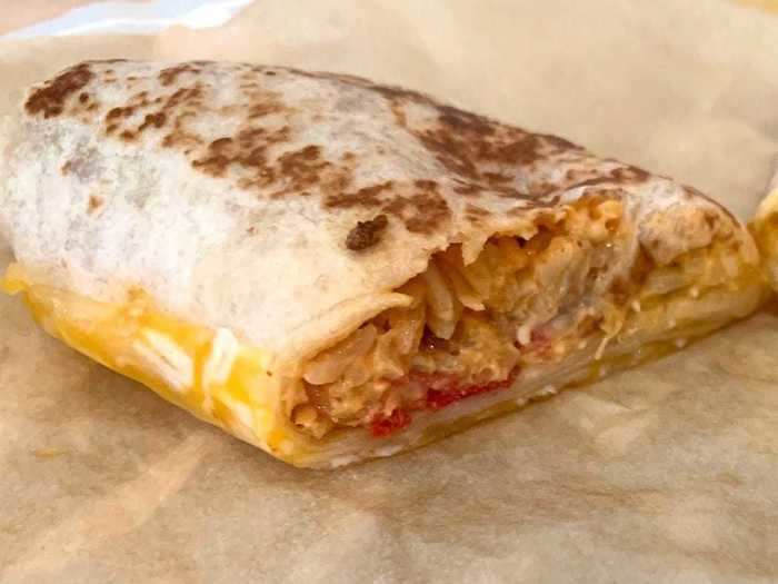 Taco Bell released a new Grilled Cheese Burrito in July.