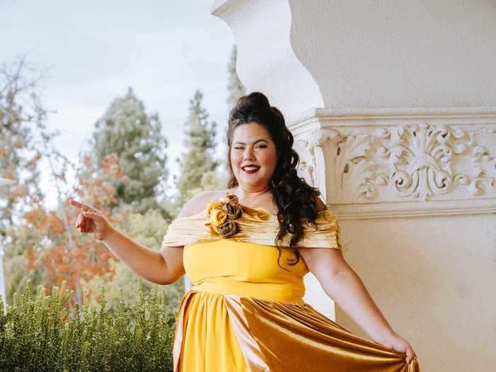 Natasha Polis created the Plus-Size Princess Project.