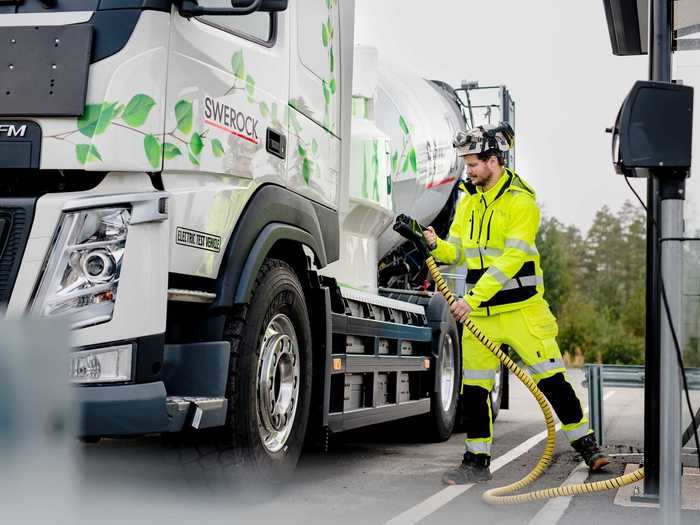 This eco friendly move is a part of Volvo Trucks