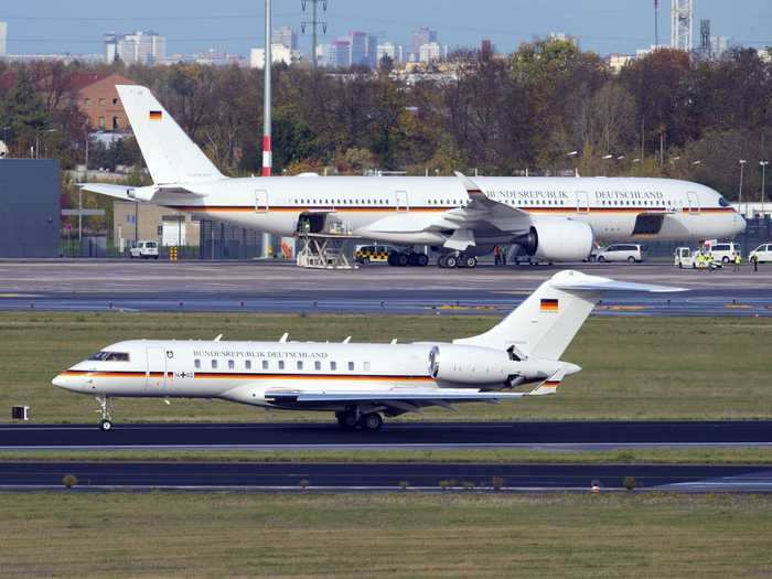 The German Air Force is also setting up shop at the new airport with a dedicated government terminal.