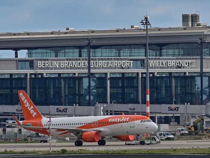 EasyJet then flew the first commercial flight on November 1 from Berlin to London using the new terminal.