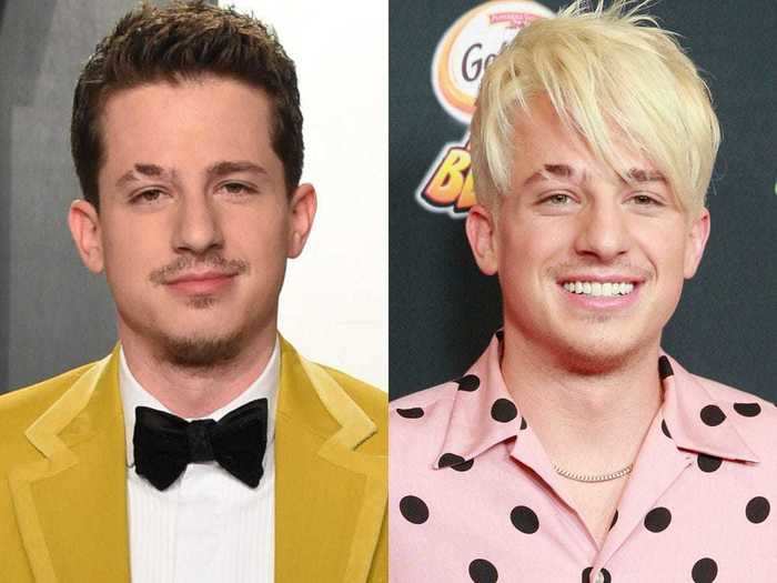 Charlie Puth has gone blonde twice.