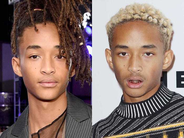 Jaden Smith has gone blonde many times.