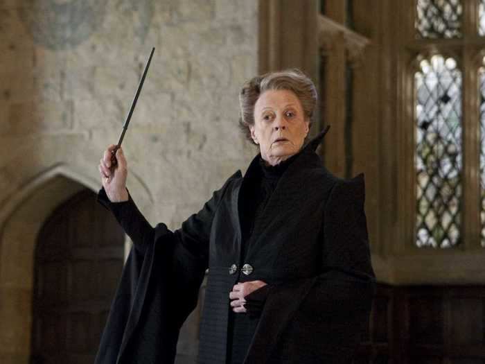 Minvera McGonagall makes a cameo before she was born.