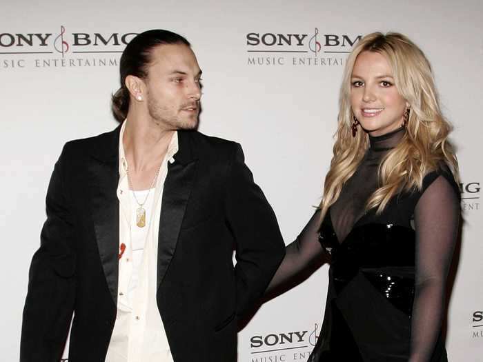 Britney Spears proposed to Kevin Federline in 2004.