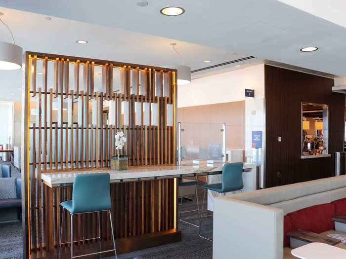 This Sky Club is much more than a quiet, clean place to wait before a flight, – which is what most other airlines have defaulted to with their lounges – and worth arriving early to enjoy.