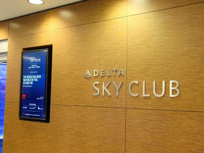 Delta has two Sky Clubs at JFK Airport but the only operational location is in Terminal 4, where all of the airline