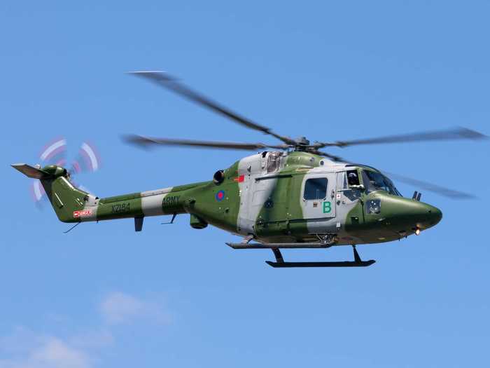 Both properties are located in the UK and feature the Westland Lynx military helicopter.