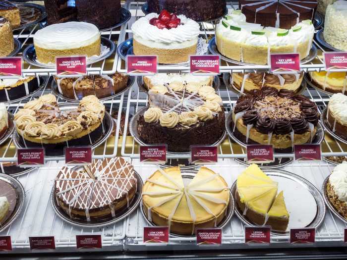 The Cheesecake Factory sells other desserts, too.