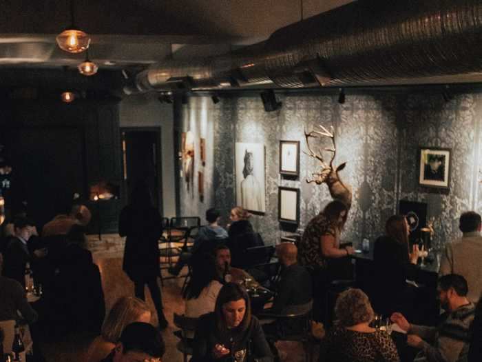 Plus, the couple turned the basement into a restaurant with rotating chefs.