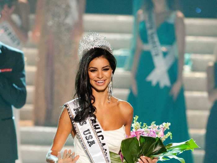 Rima Fakih won the Miss USA competition in 2010.