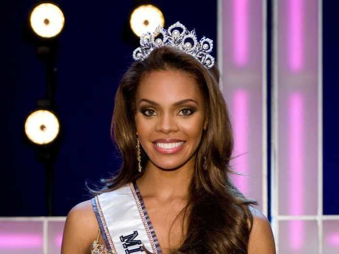 Crystle Stewart was crowned Miss USA in 2008.