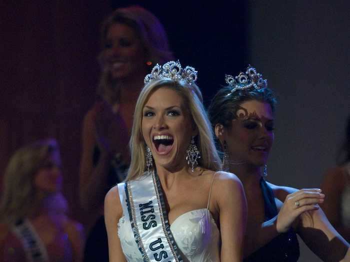 Tara Conner was crowned Miss USA in 2006.