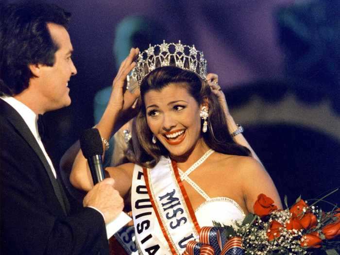 Ali Landry won the title of Miss USA 1996.