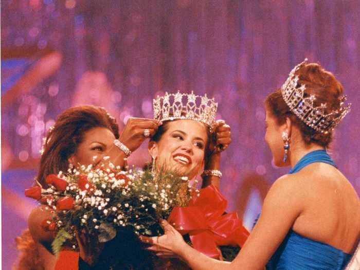 Lu Parker was crowned Miss USA in 1994.